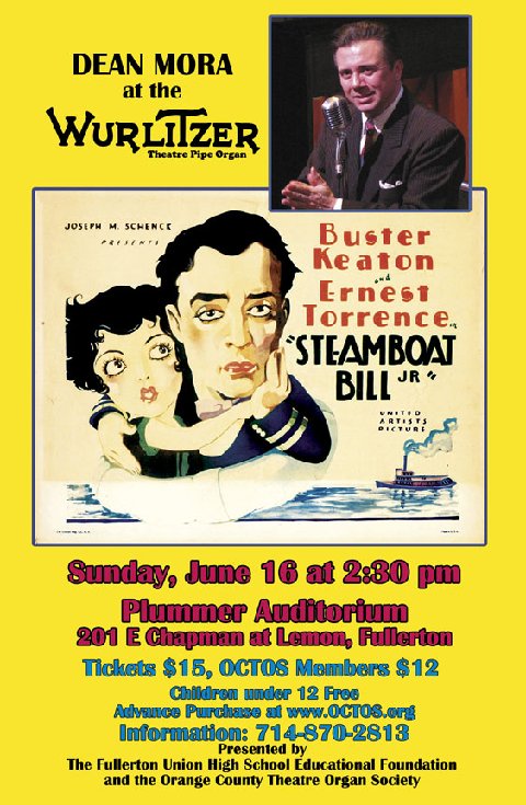 Dean Mora, Organist
